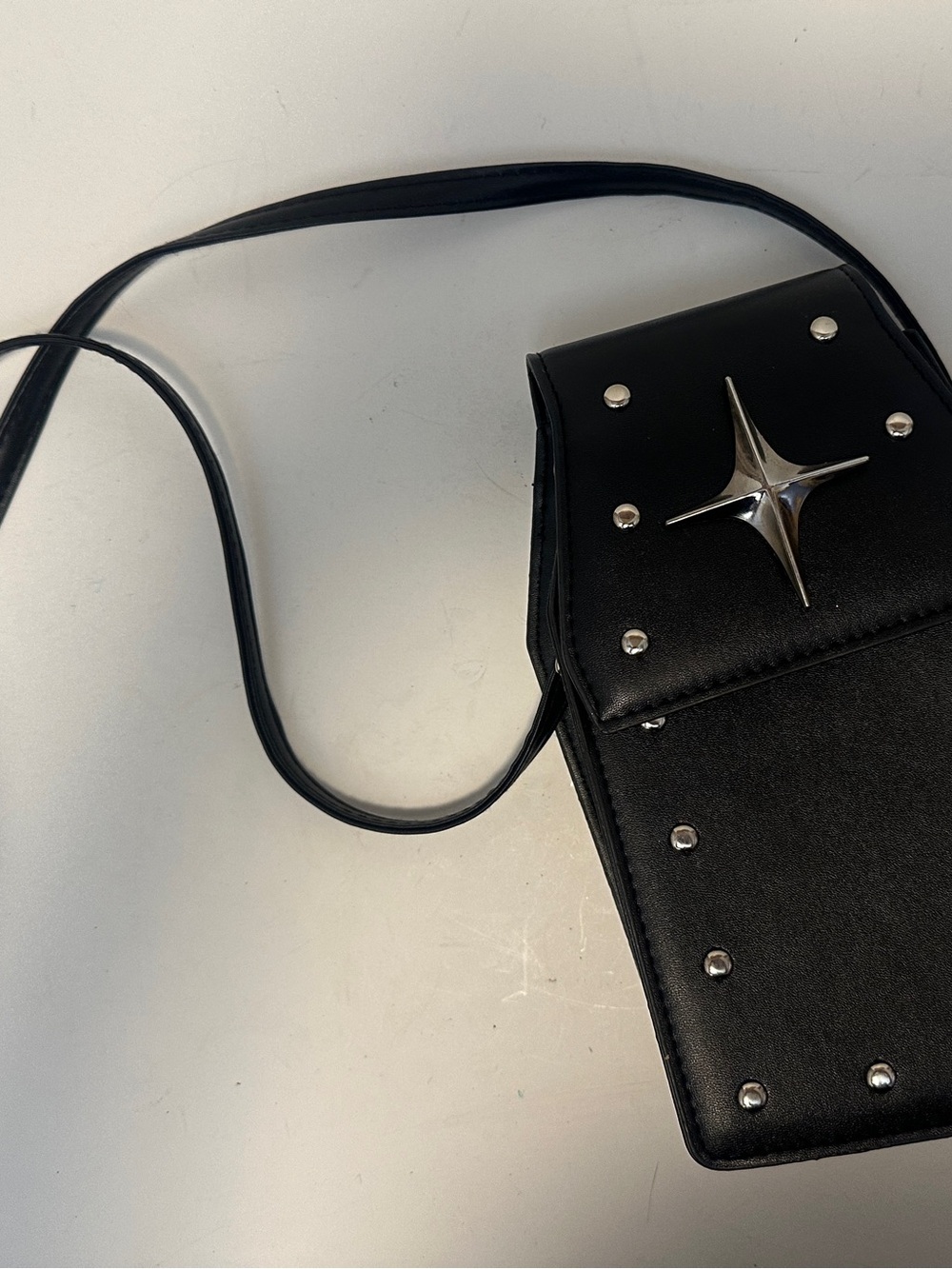 Black Coffin Cross-body Handbag - Picture 2 of 6